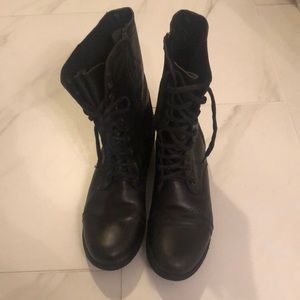 Steve Madden Combat Boots